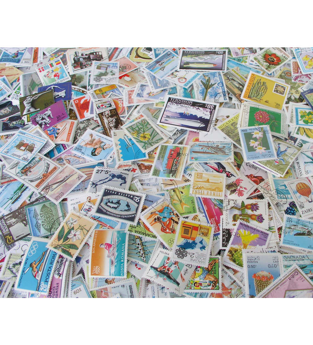 1500 Motivmarken mit 60 Seiten Einsteckalbum