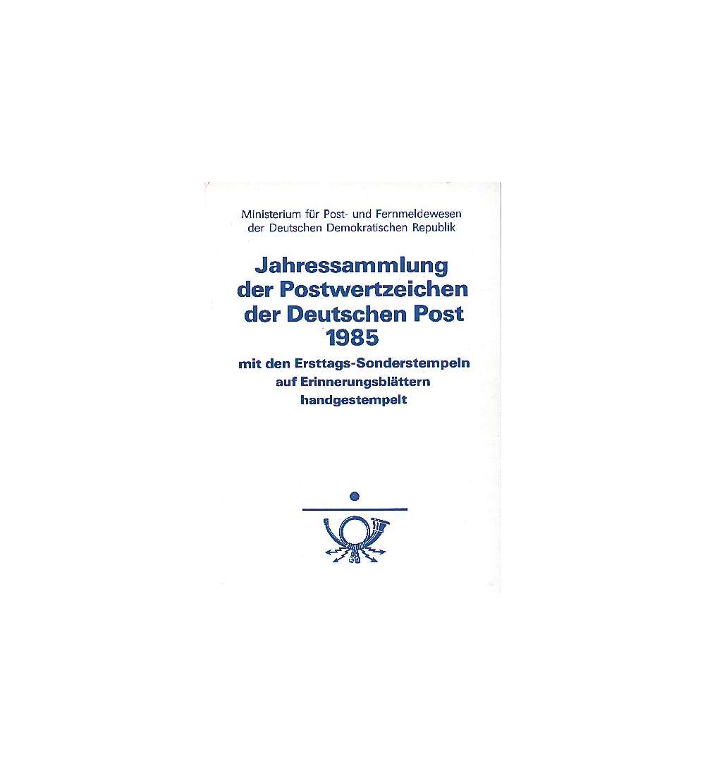 DDR-Ersttagsblatt-Jahrbuch1985