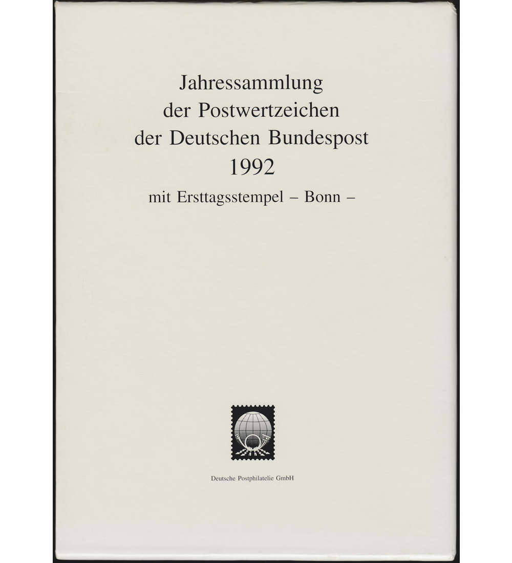 BRD Bund Jahressammlung 1992