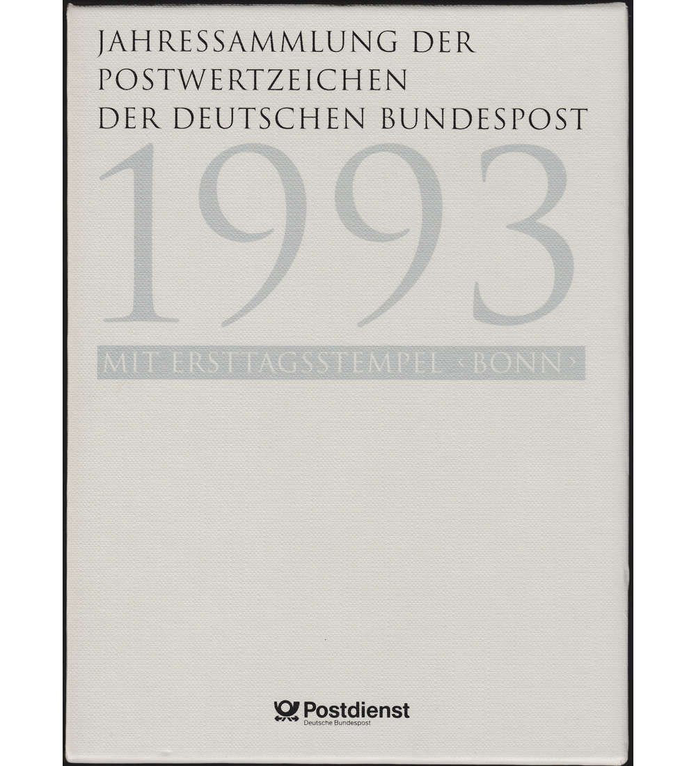 BRD Bund Jahressammlung 1993