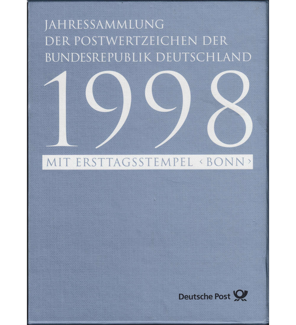 BRD Bund Jahressammlung 1998