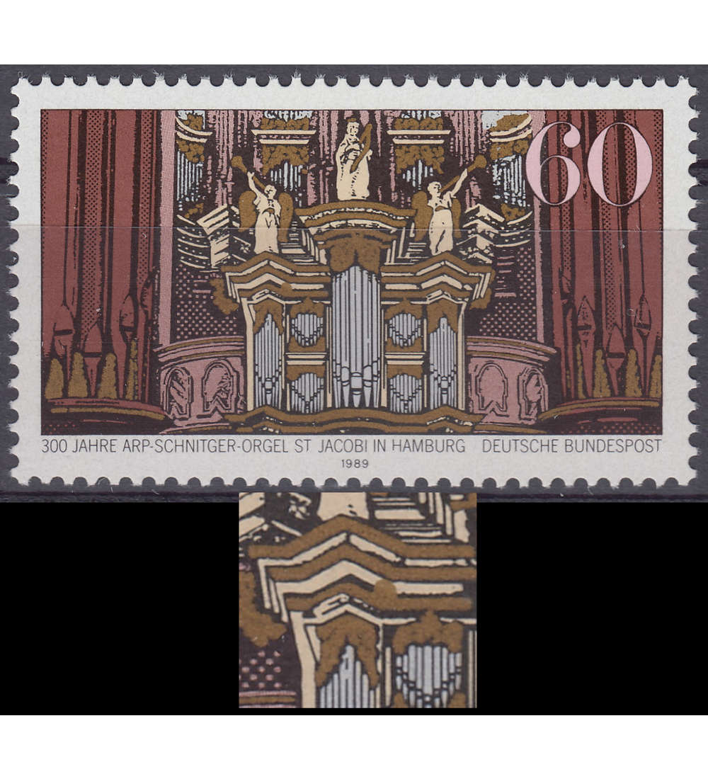 BRD Bund Nr. 1441 III postfrisch ** Plattenfehler