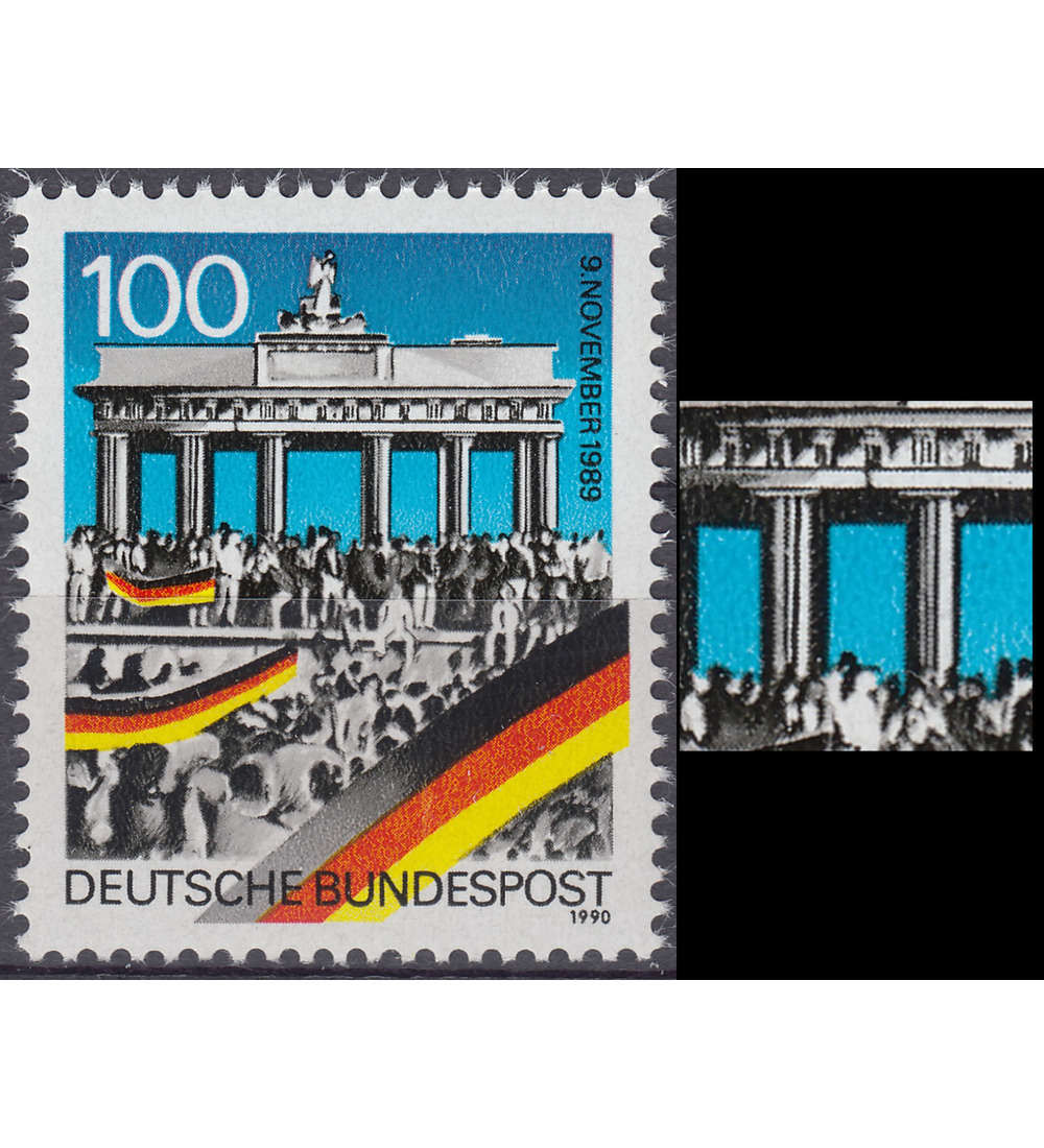 BRD Bund Nr. 1482 I PF I postfrisch ** Plattenfehler