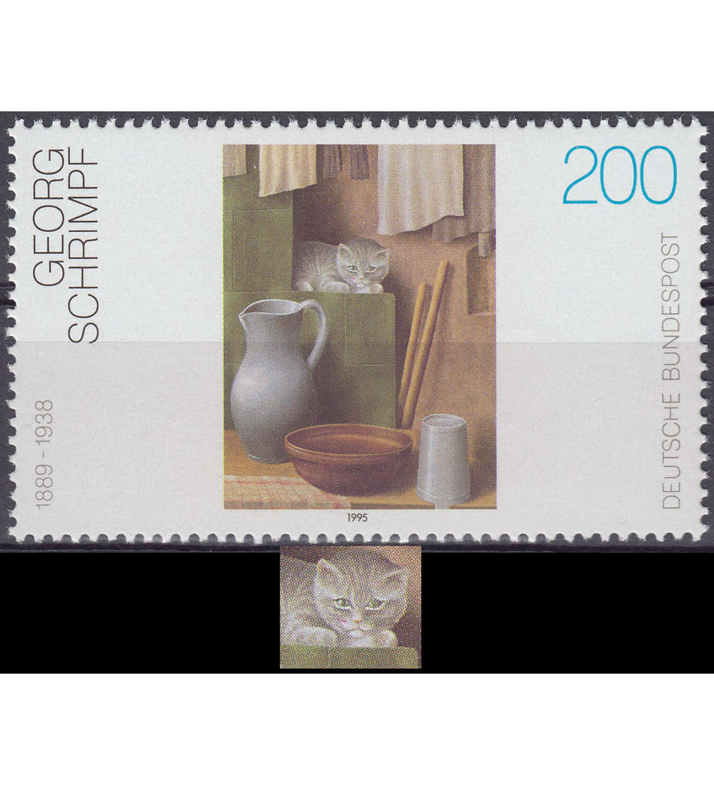 BRD Bund Nr. 1775 I postfrisch ** Plattenfehler