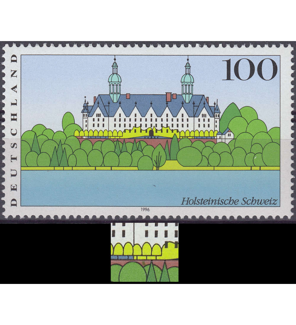 BRD Bund Nr. 1849 I postfrisch ** Plattenfehler