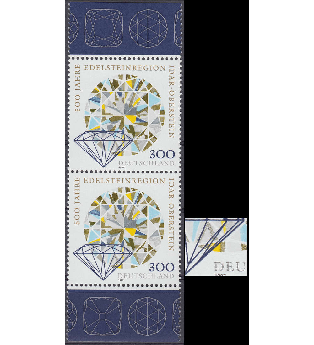 BRD Bund Nr. 1911 III postfrisch ** Plattenfehler