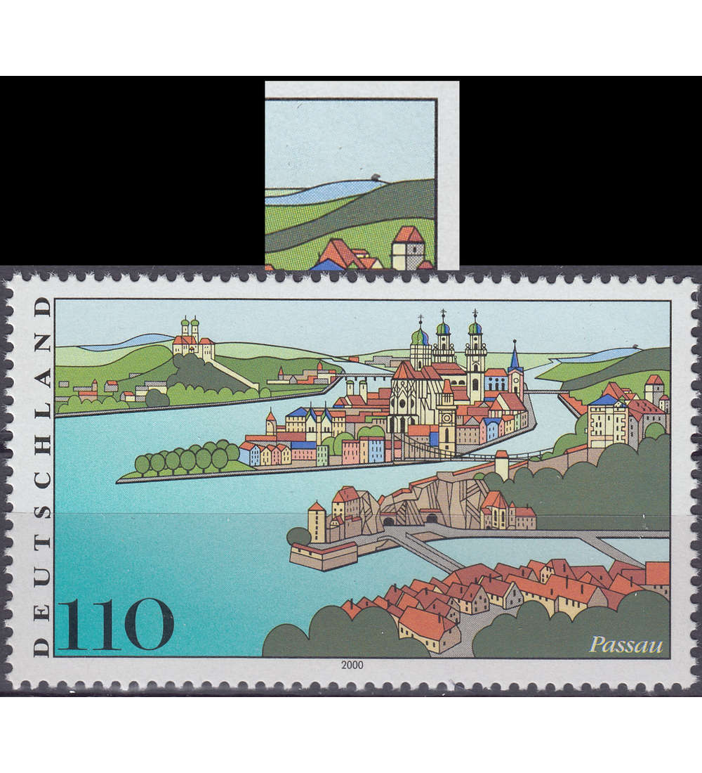 BRD Bund Nr. 2103 I postfrisch ** Plattenfehler