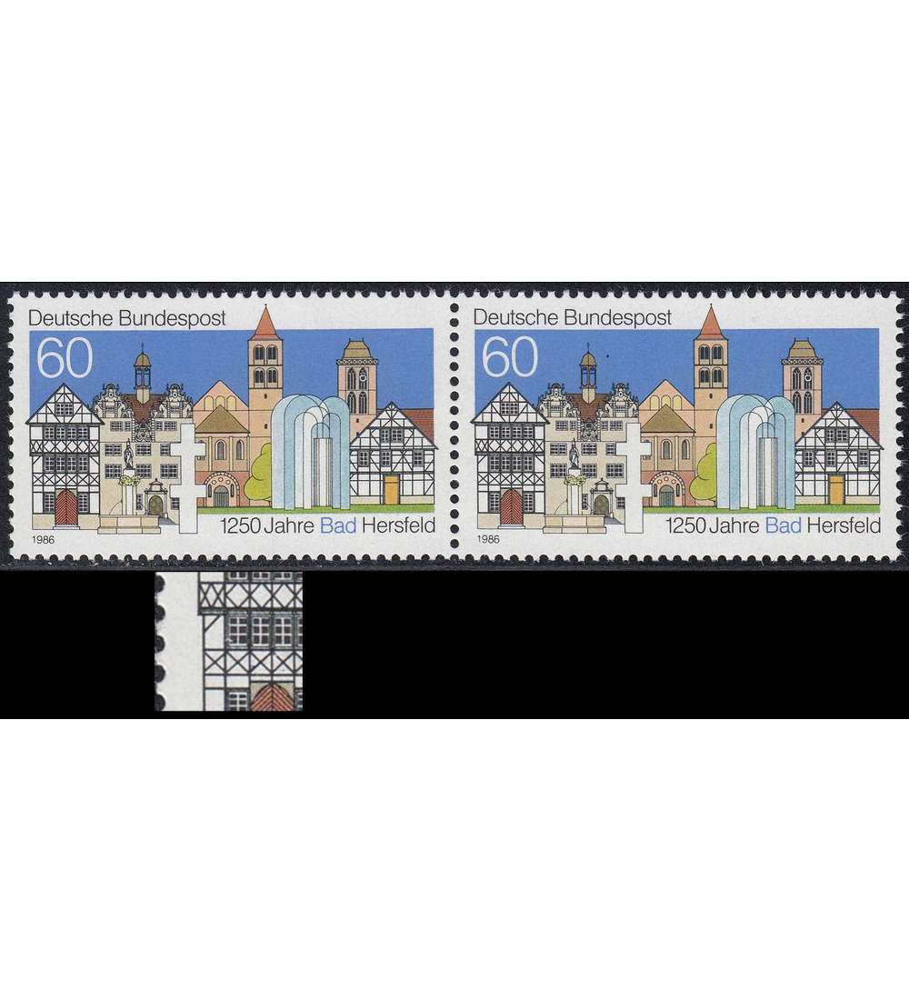 BRD Bund Nr. 1271 IV postfrisch ** Plattenfehler