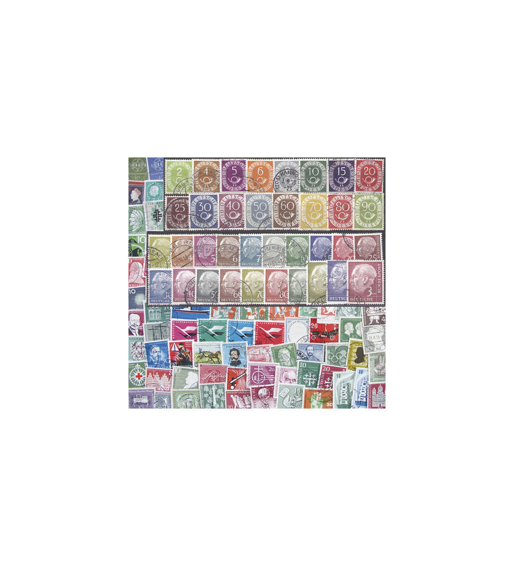 BRD Bund 50er-Jahre Top-Kollektion