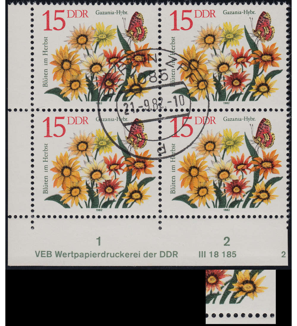 DDR Nr. 2739 I gestempelt Plattenfehler