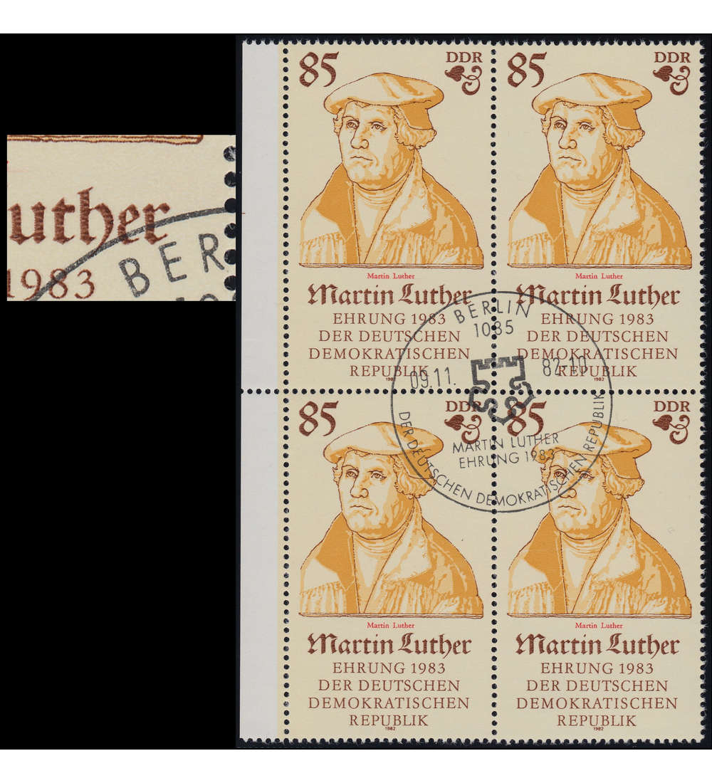 DDR Nr. 2757 I gestempelt Plattenfehler