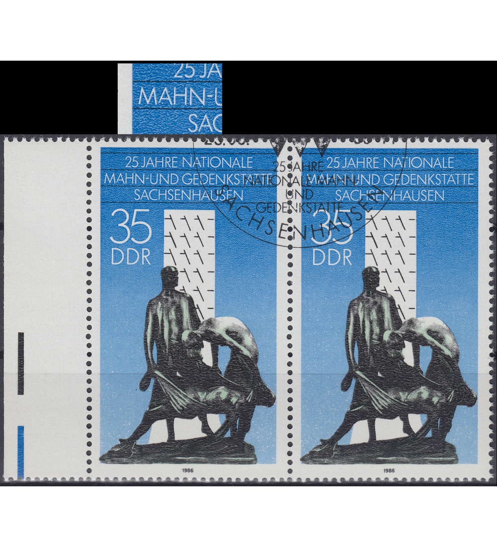 DDR Nr. 3051 I gestempelt Plattenfehler