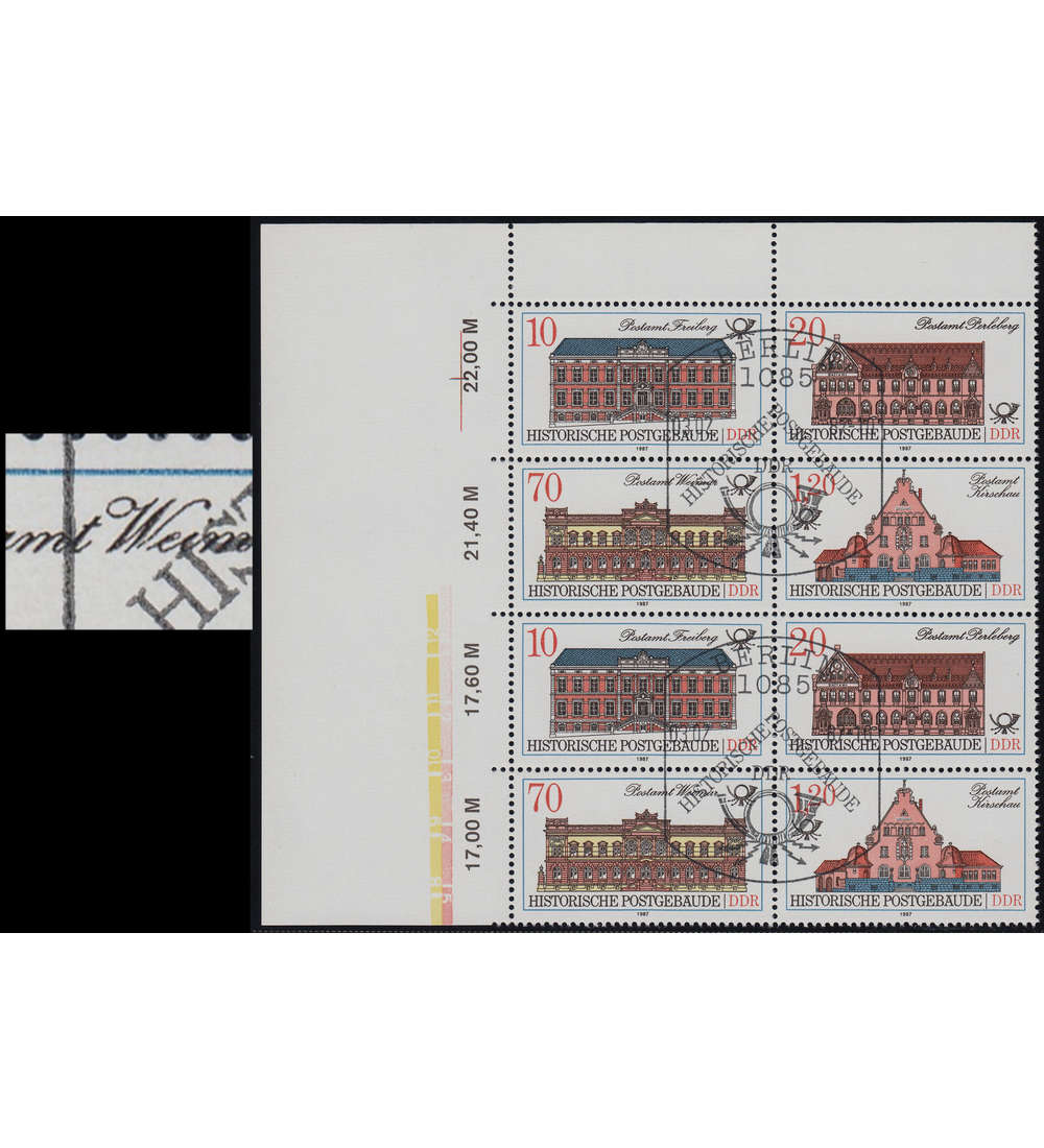 DDR Nr. 3069 I gestempelt Plattenfehler