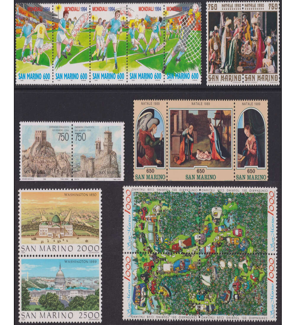 San Marino Komplettausgaben