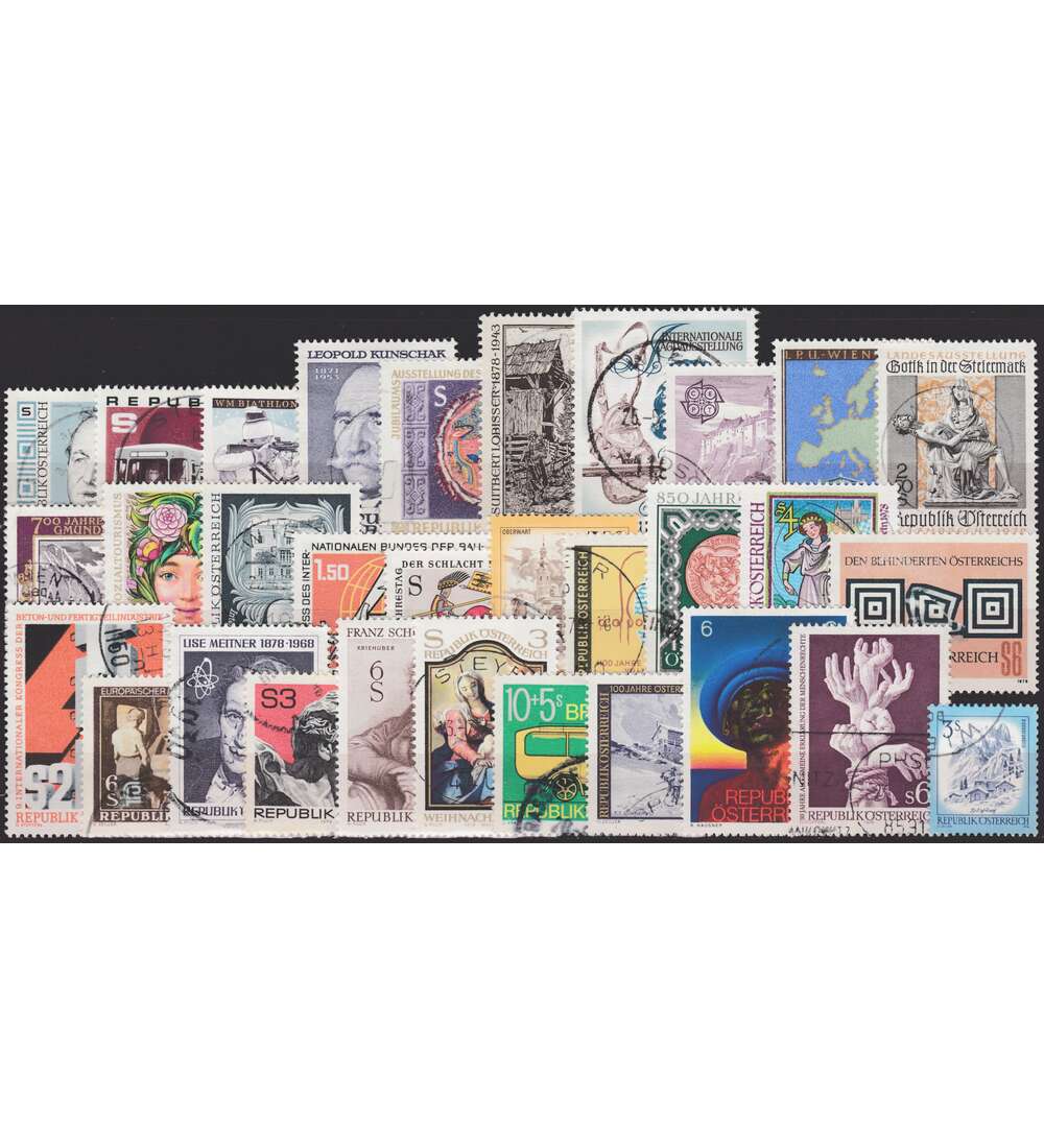 sterreich 1978 gestempelt Nr. 1566-1596