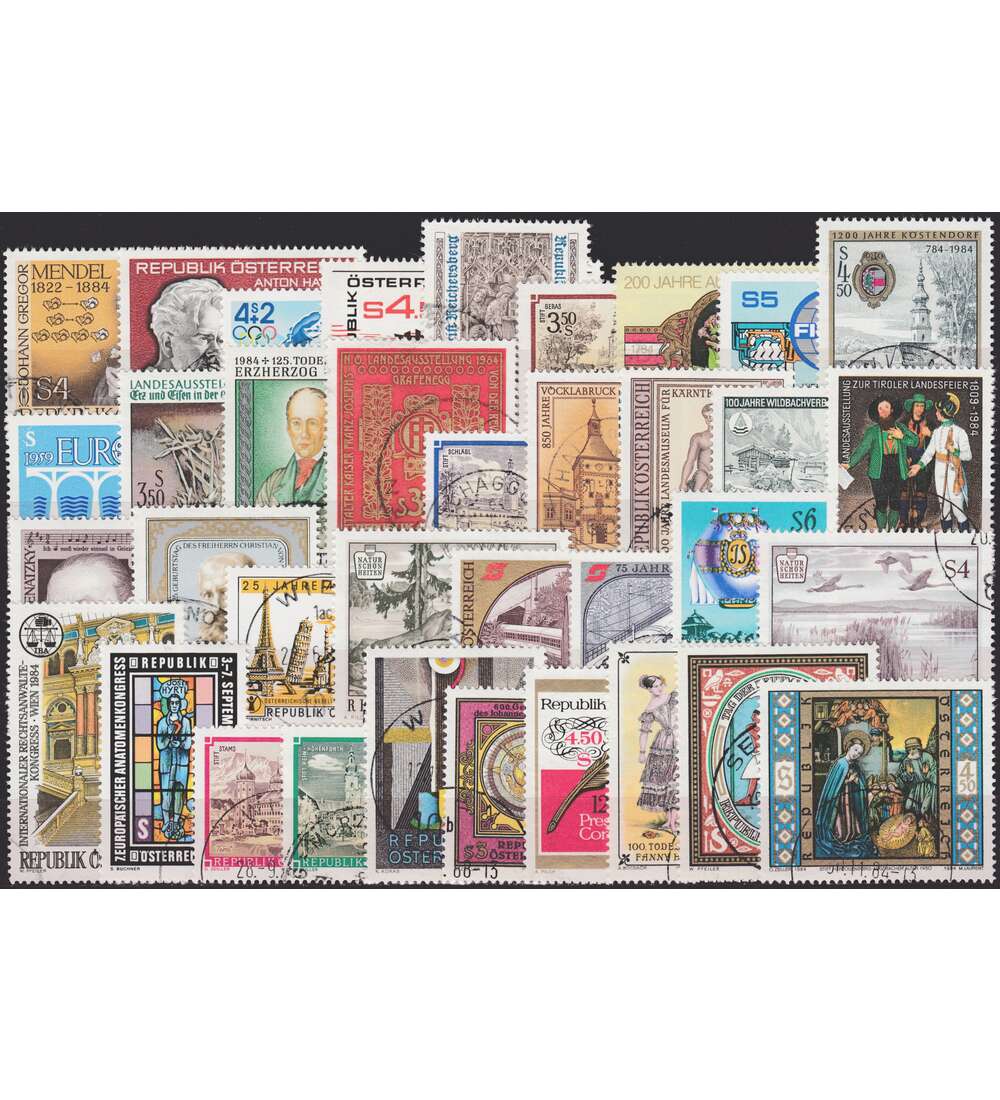 sterreich 1984 gestempelt Nr. 1763-1798