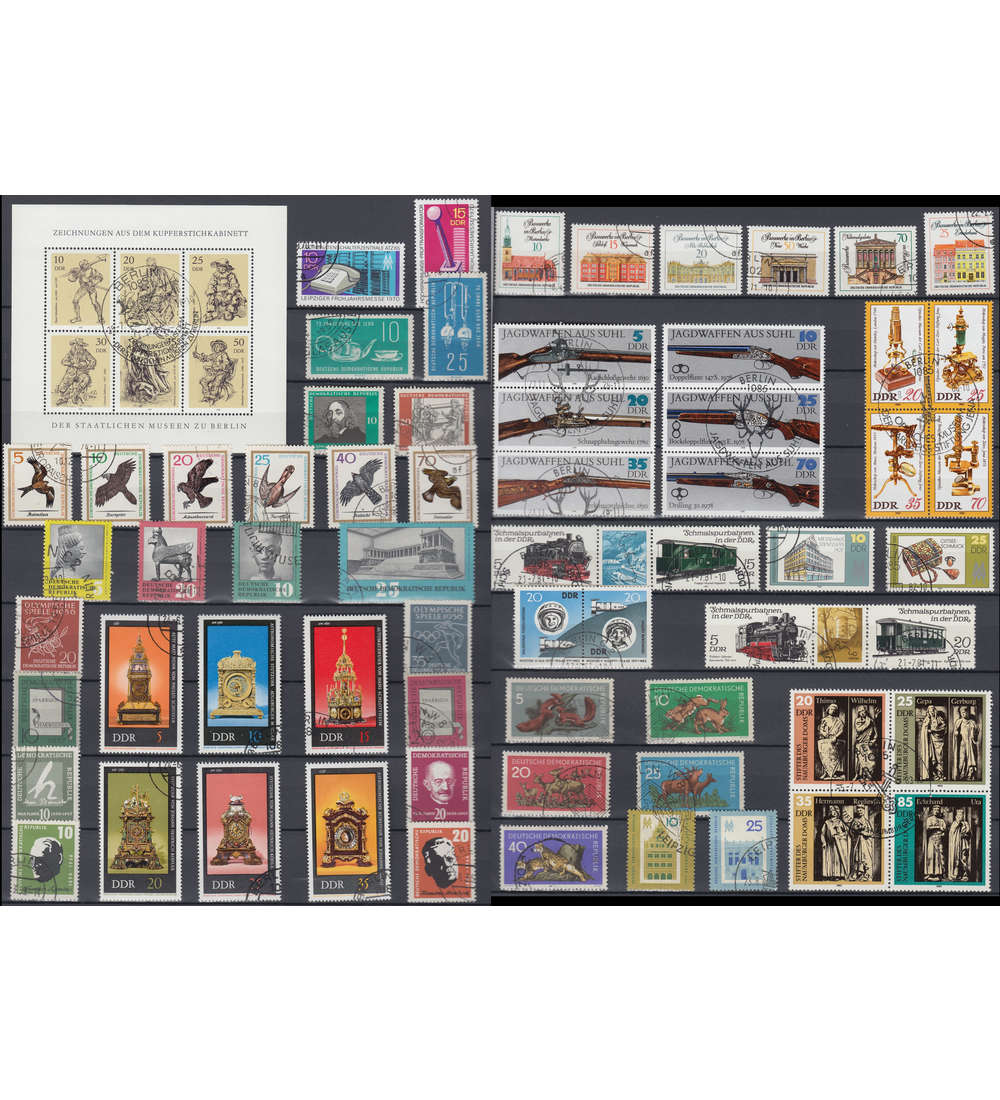 DDR Kollektion gestempelt