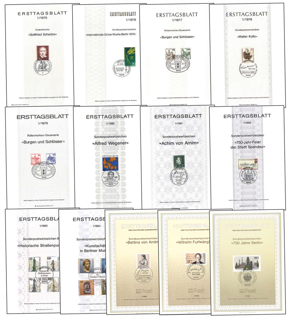 Berlin ETB Kollektion 1975-1987