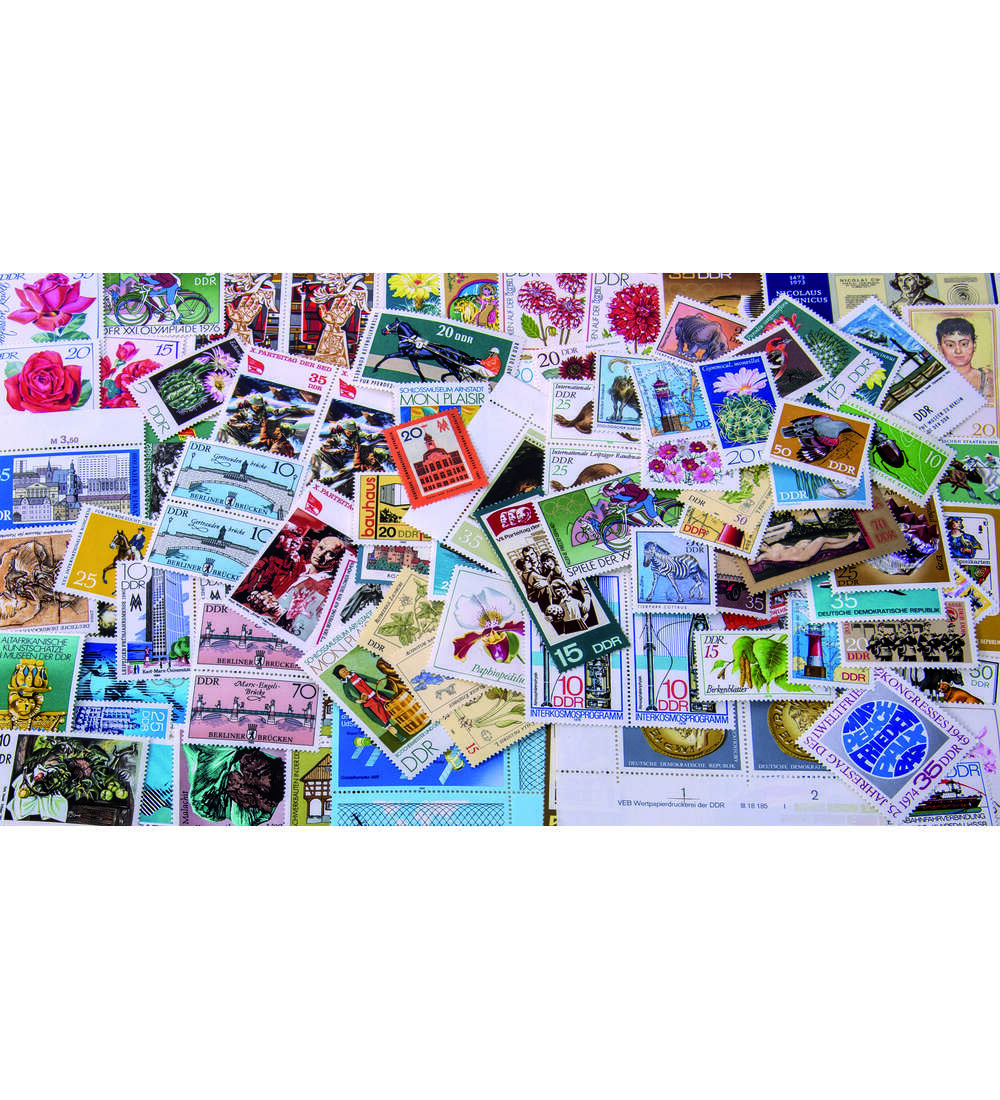 DDR postfrische Fundgrube 100 Gramm