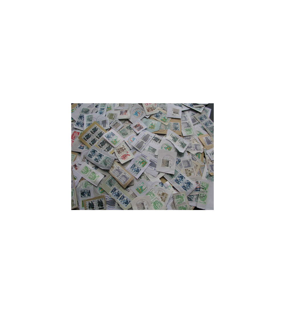 BRD Bund Marken aus Markenheftchen 100 Gramm