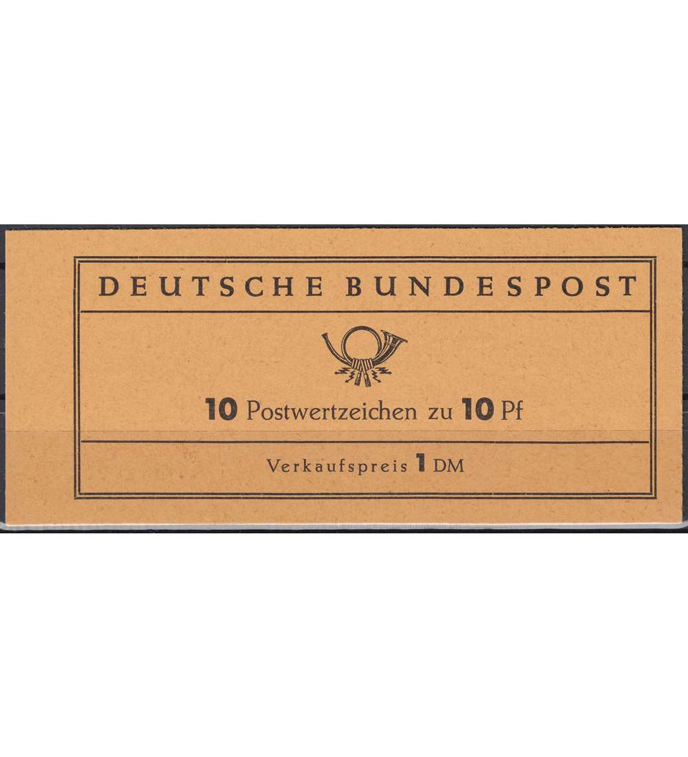 BRD Bund  Markenheft Nr. 6e          Heuss 1960