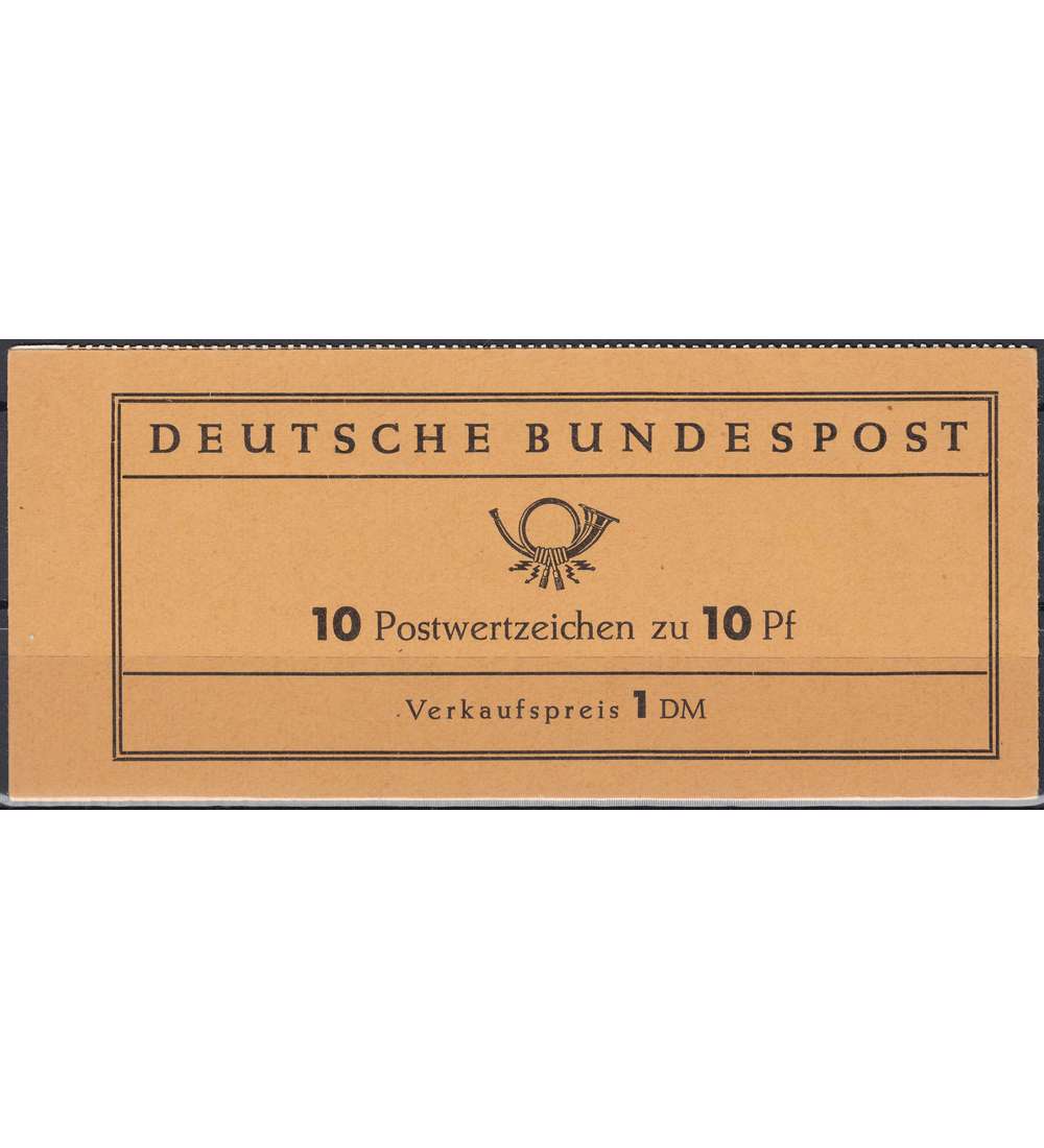 BRD Bund Markenheft Nr. 6g          Heuss 1960