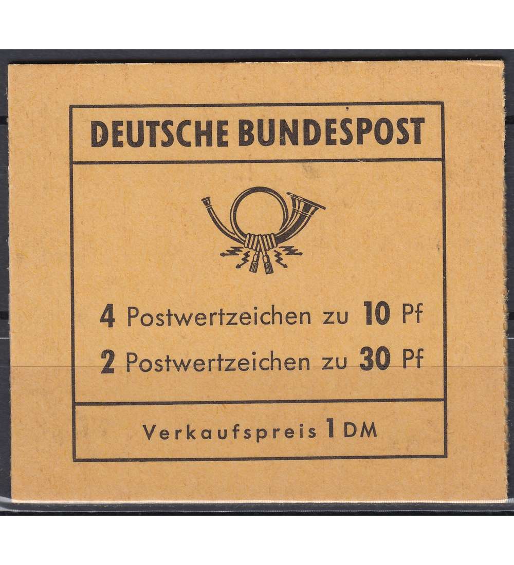 BRD Bund Markenheft Nr. 16b         Unfallverhtung 1972 I