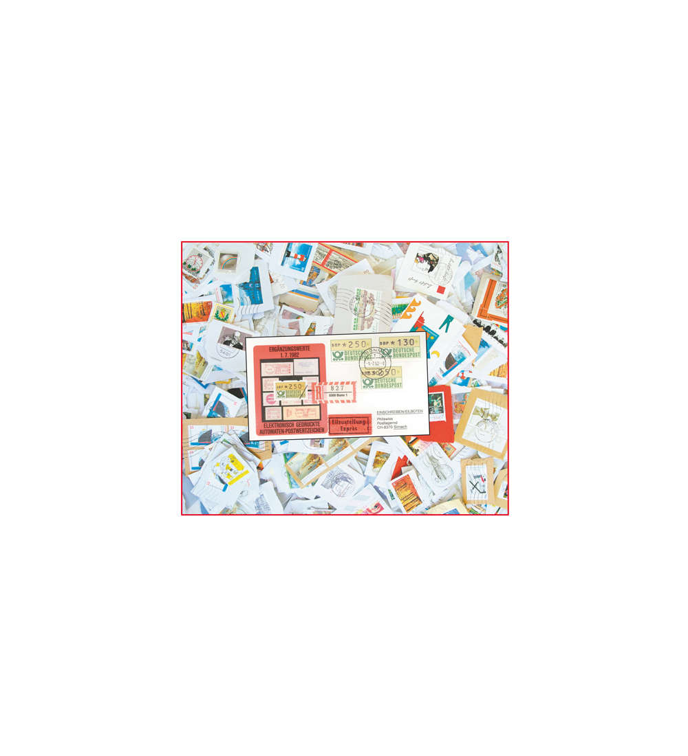 BRD Bund Sondermarken und Beleg