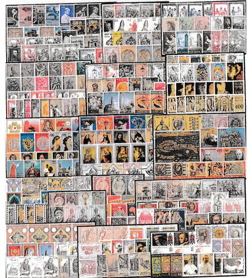 Vatikan 1963-1978 postfrisch ohne Block