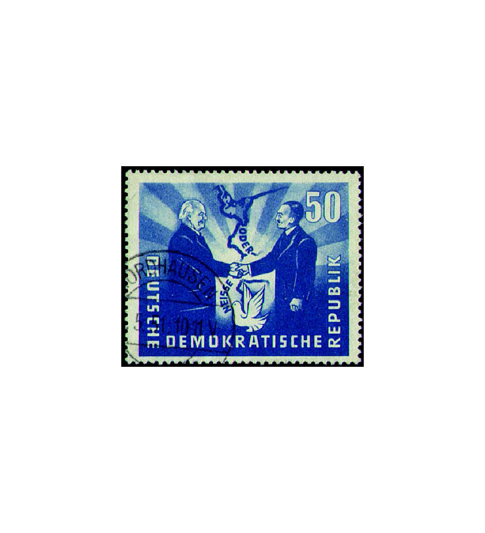 DDR Sammlung mit Nr. 285 gestempelt