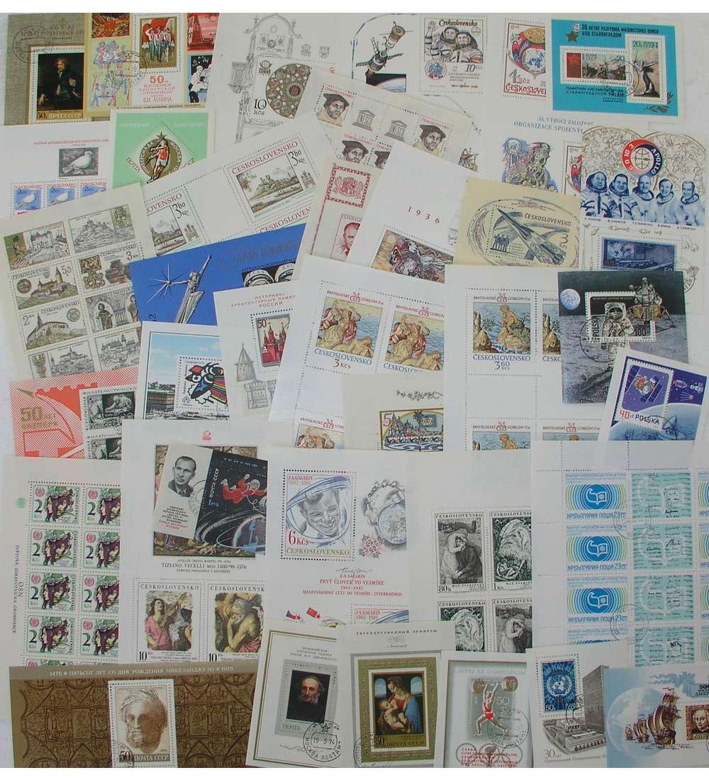 Osteuropa Blocks und Kleinbogen