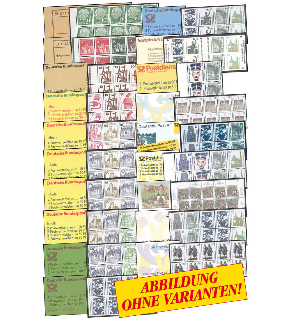 BRD Markenheftchen-Kollektion postfrisch **