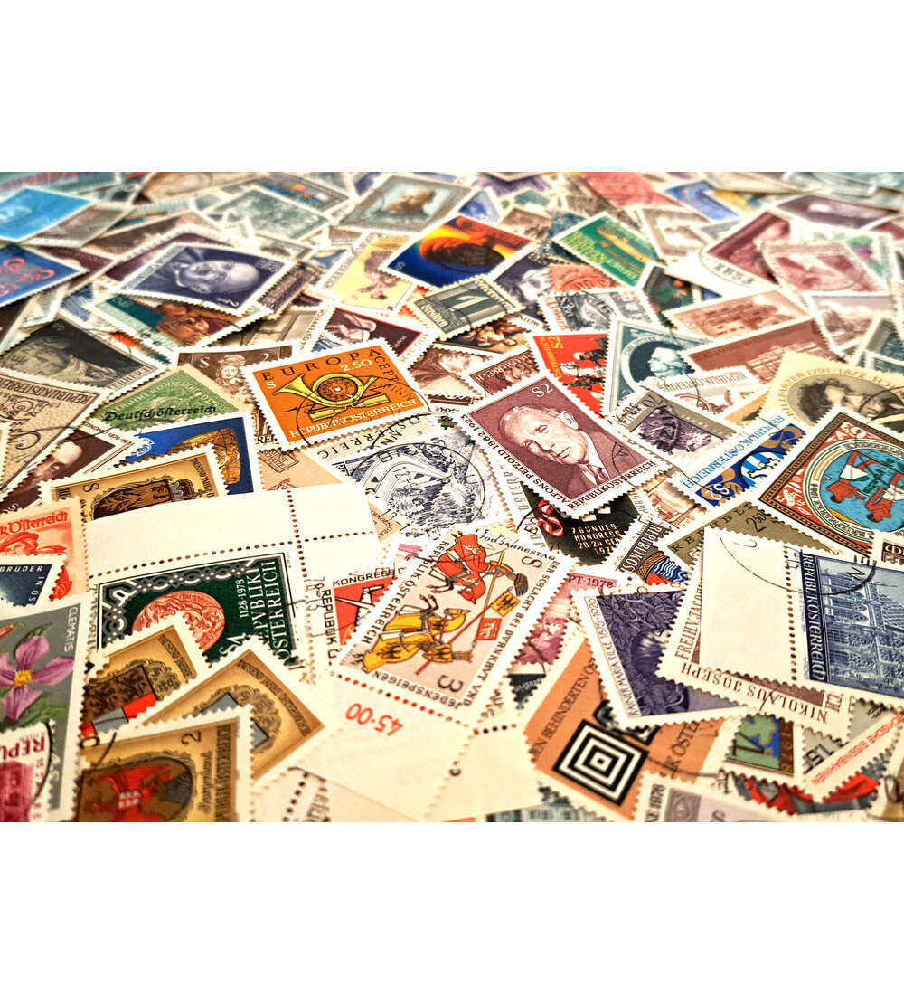 sterreich - 500 verschiedene gestempelt