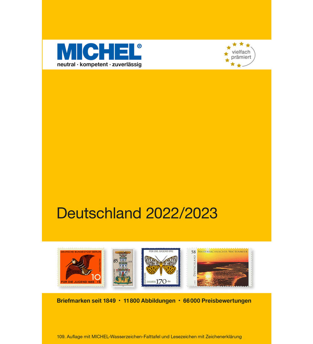 Michel Deutschland 2022/2023 in Farbe