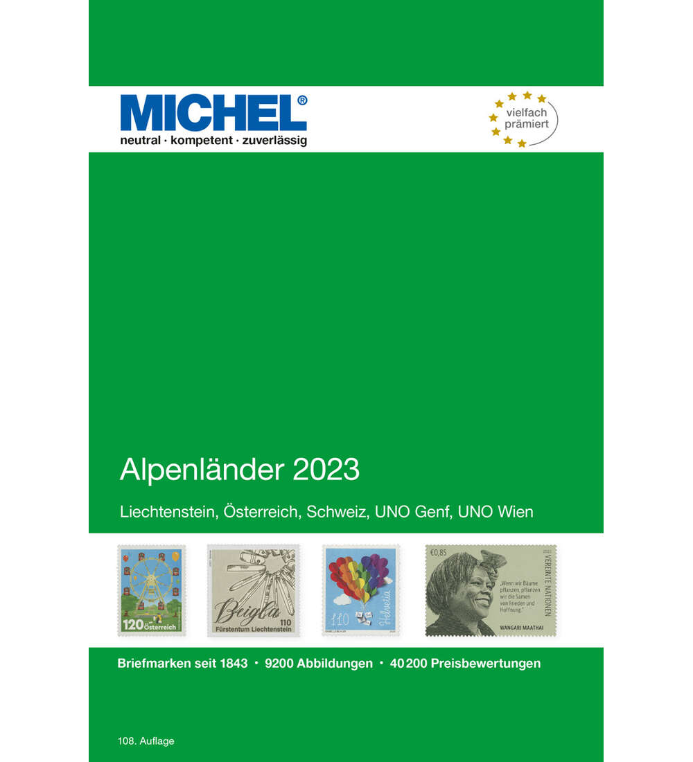 Michel Europa - Band 1 2023 Alpenlnder  B-Ware