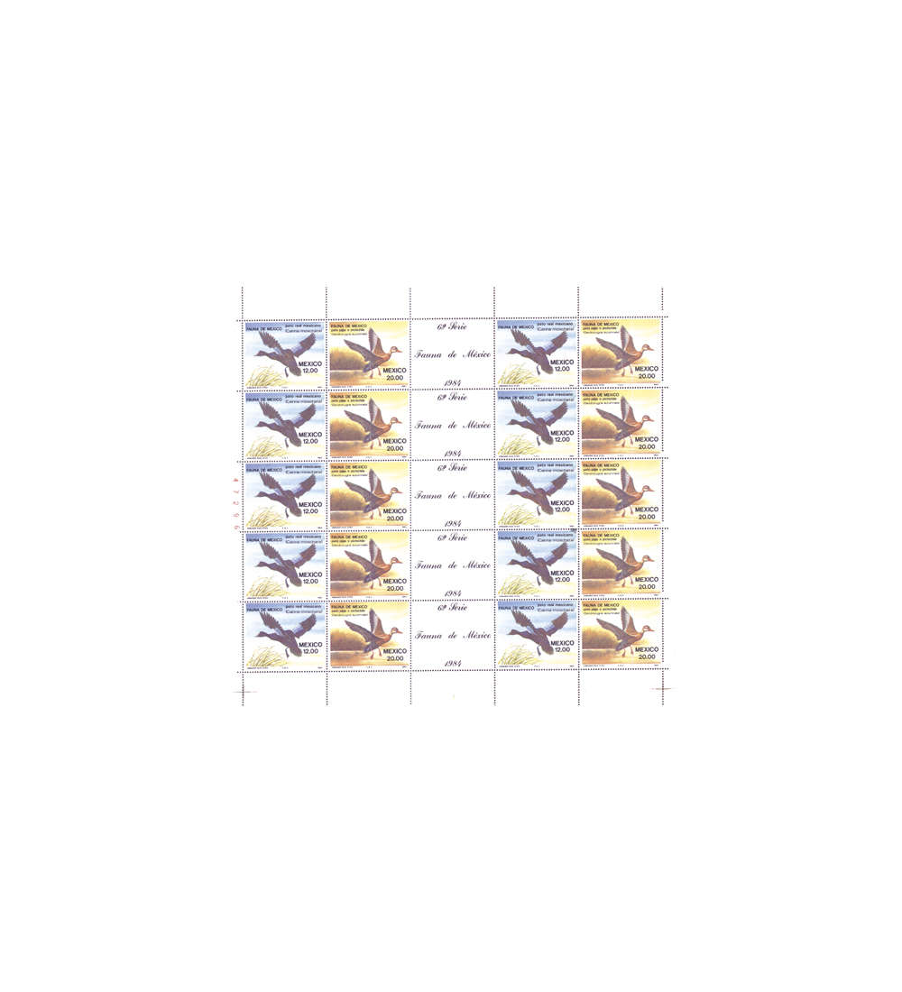 Mexiko Nr. 1893-1894 postfrisch ** Zwischenstegbogen