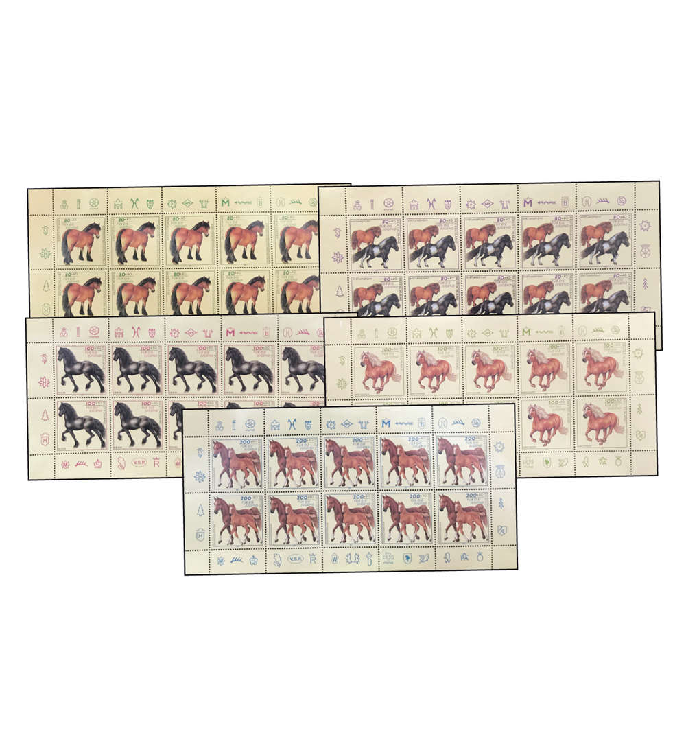 BRD Bund 1997 Kleinbogen postfrisch ** Nr. 1895-1964