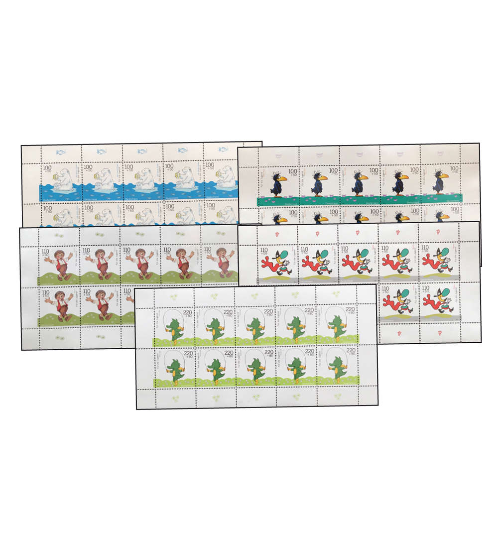 BRD Bund 1999 Kleinbogen postfrisch ** Nr. 2027-2086