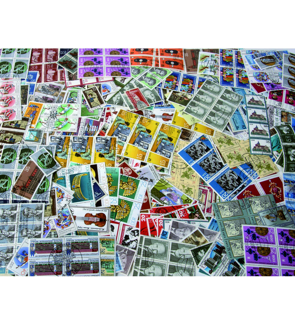 DDR - Fundgrube Zusammen- stellung v. 2.000 Sondermarken gestempelt, teils in Einheiten