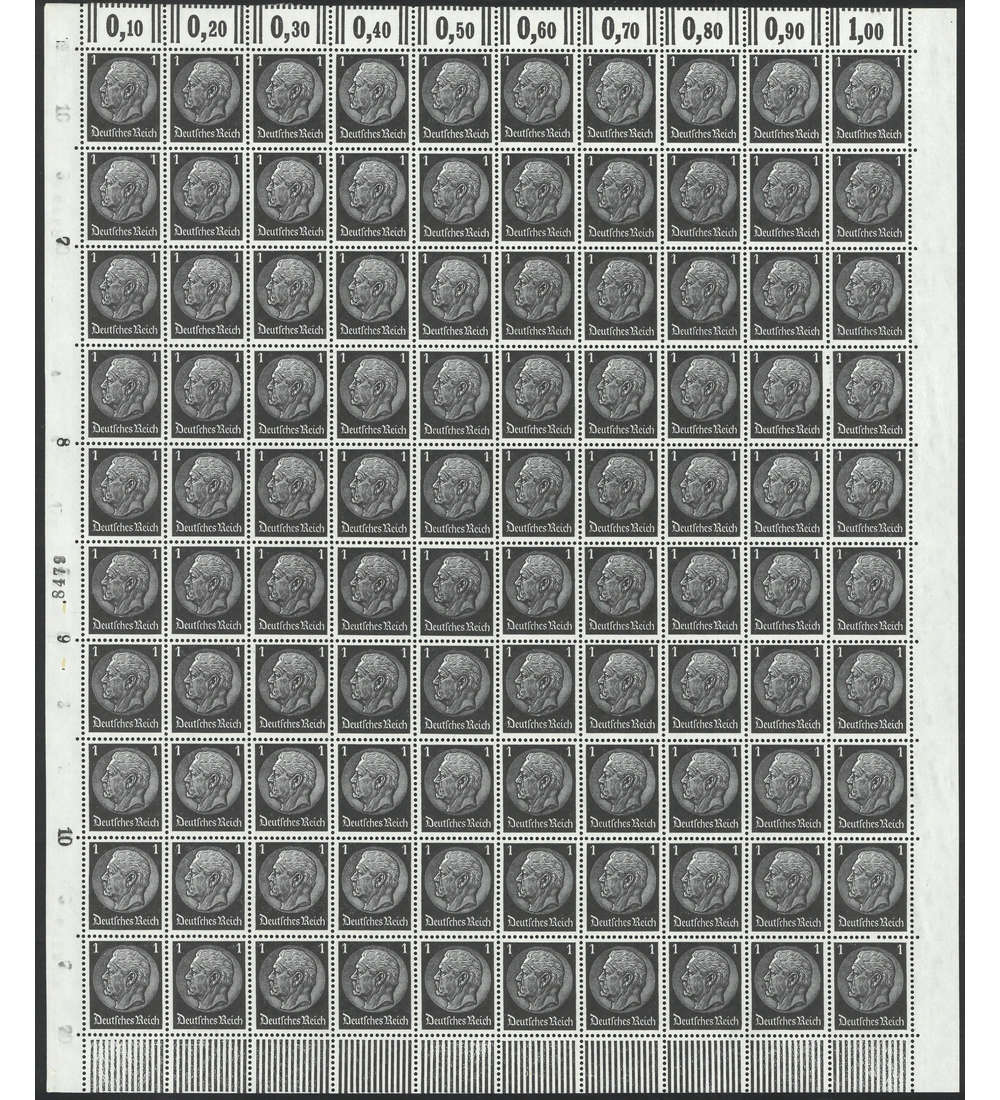 Deutsches Reich Nr. 512 postfrisch ** Originalbogen