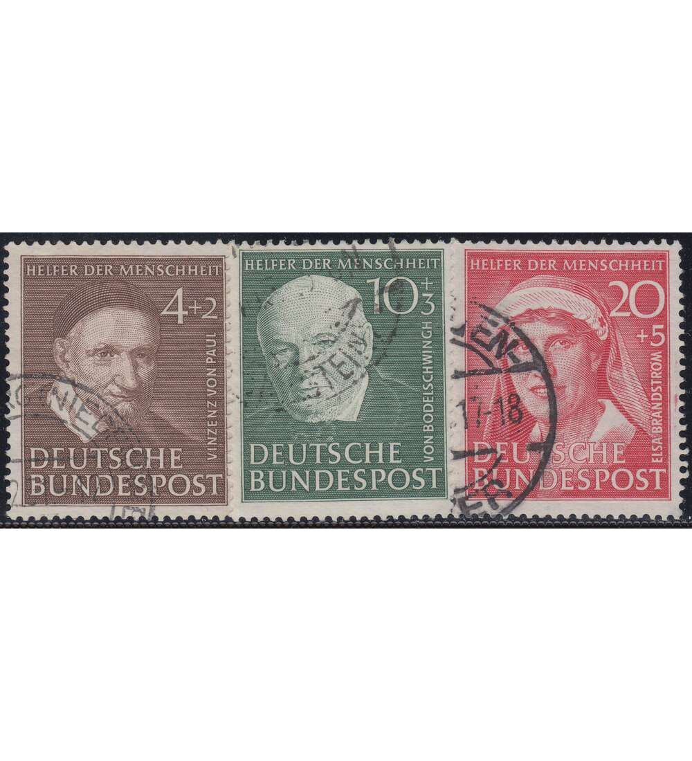 BRD Bund Kollektion gestempelt