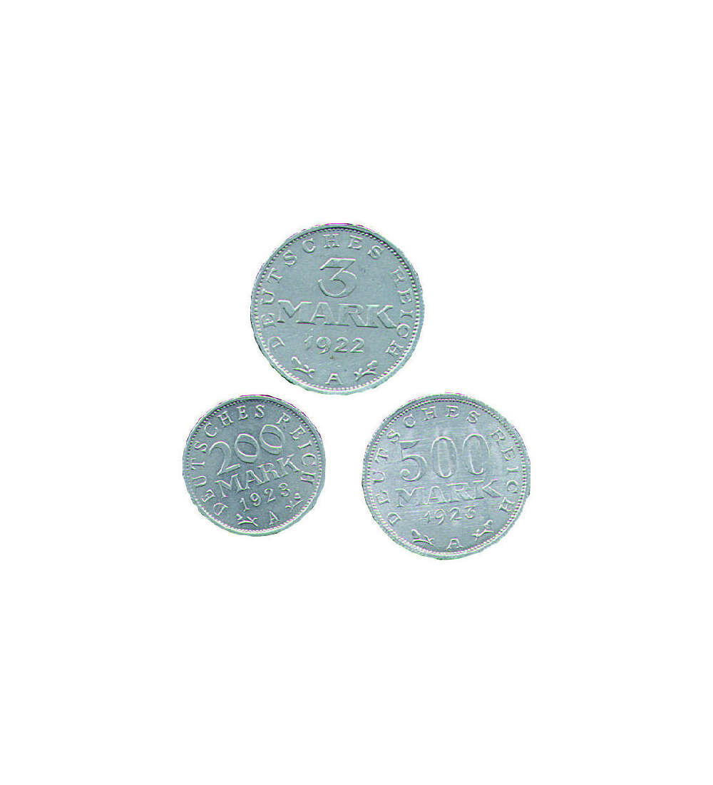 WEIMARER REPUBLIK Ersatz -  und Inflationsmnzen
