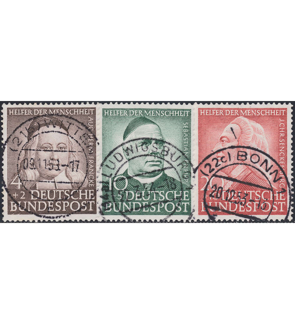 BRD-Kollektion 200 ver. Werte mit Nr. 173-175