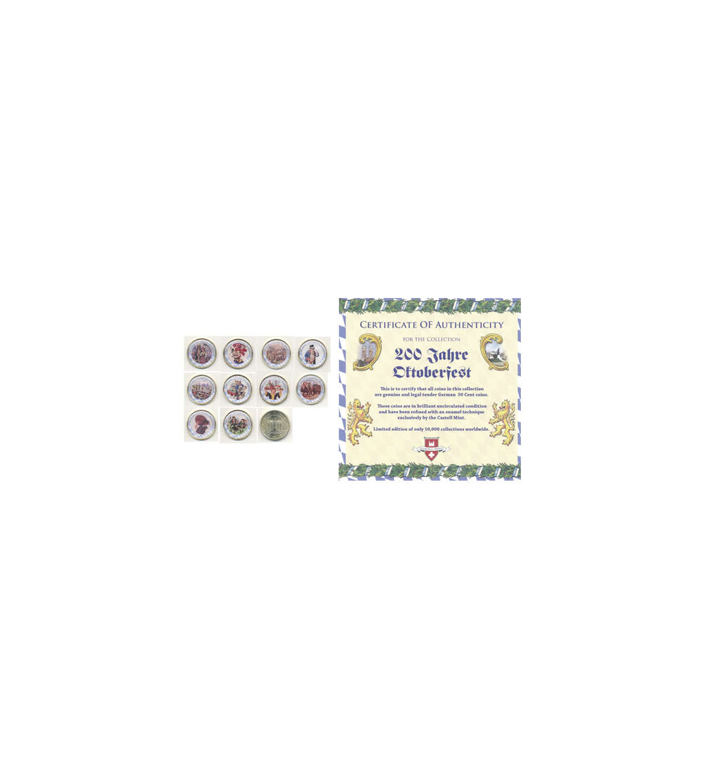 200 Jahre Oktoberfest BRD - 50 Cent mit Kaltemaille