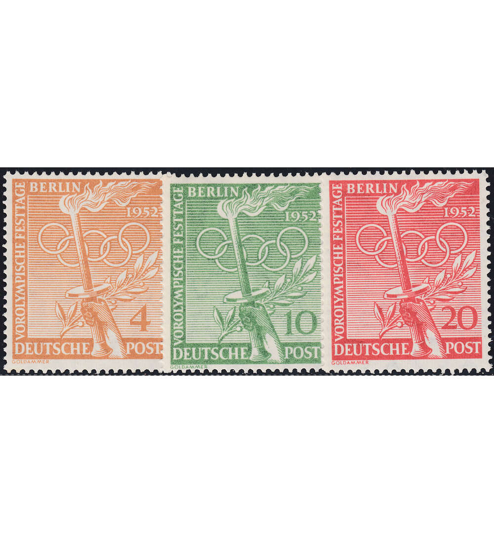 Berlin postfrisch Zusammenstellung von Altwerten