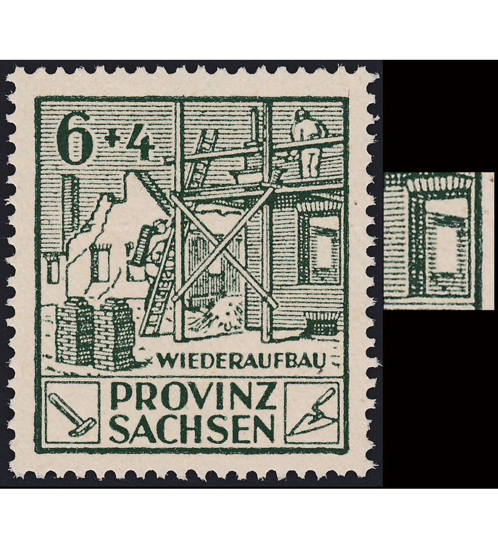 SBZ Nr. 87A II postfrisch ** Plattenfehler