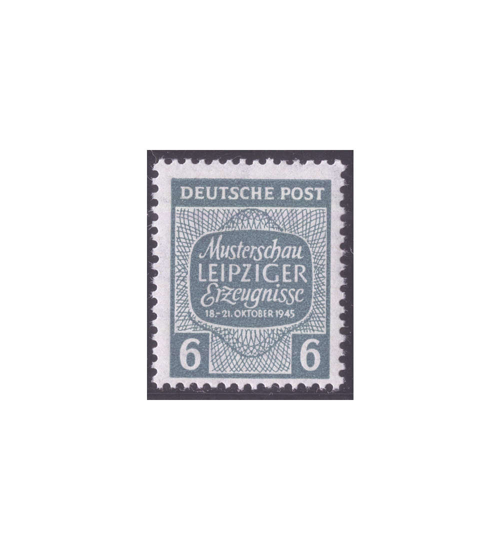 SBZ Nr. 124y IV postfrisch ** Plattenfehler