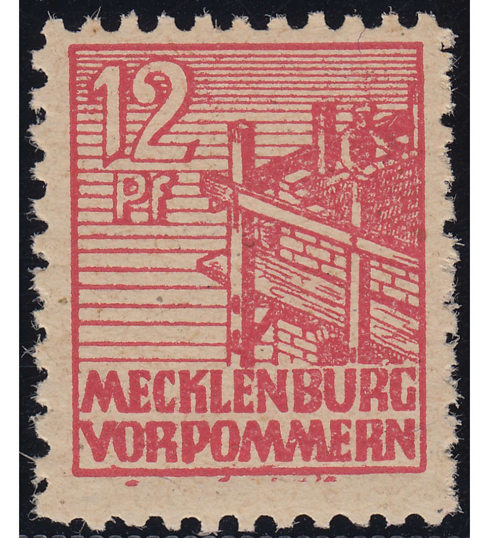 SBZ Nr. 36 zb postfrisch geprft und signiert BPP