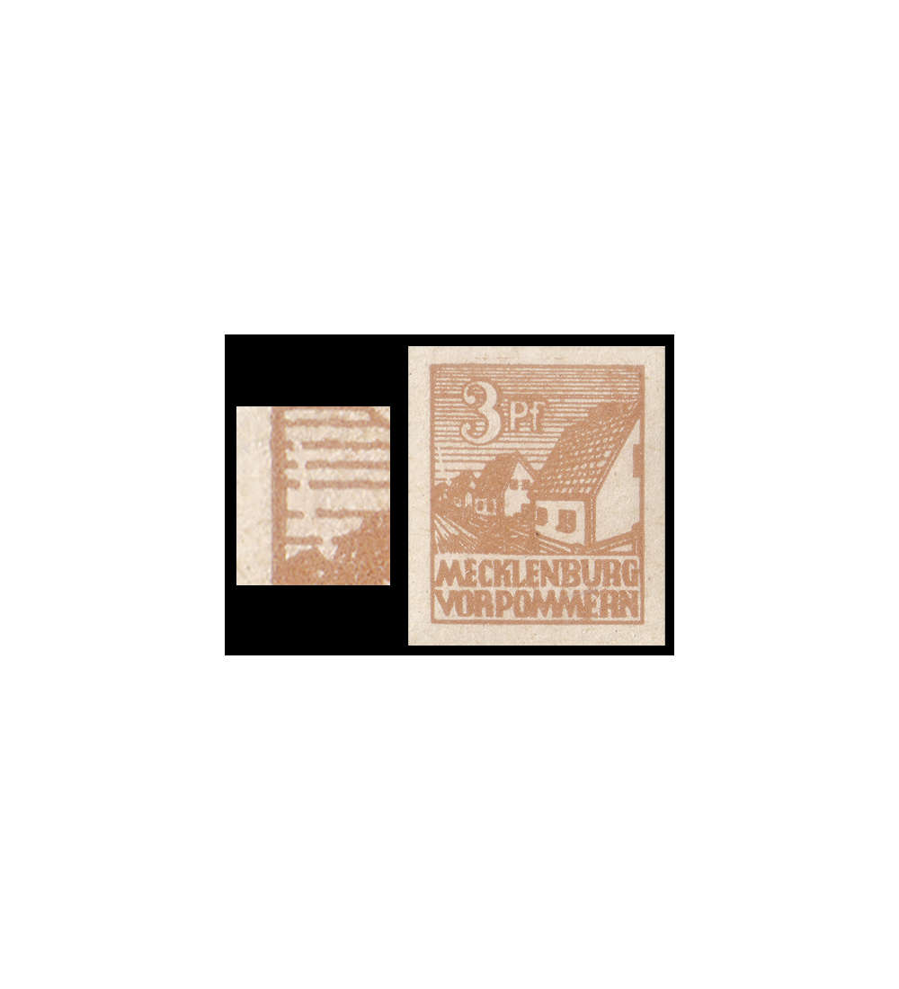 SBZ Nr. 29y IV postfrisch Plattenfehler