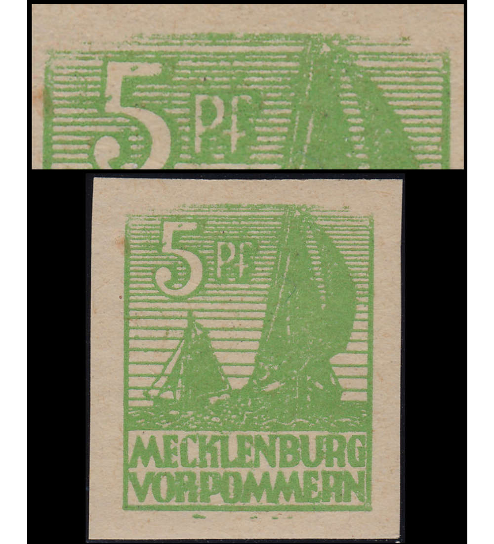 SBZ Nr. 32ya IV postfrisch Plattenfehler